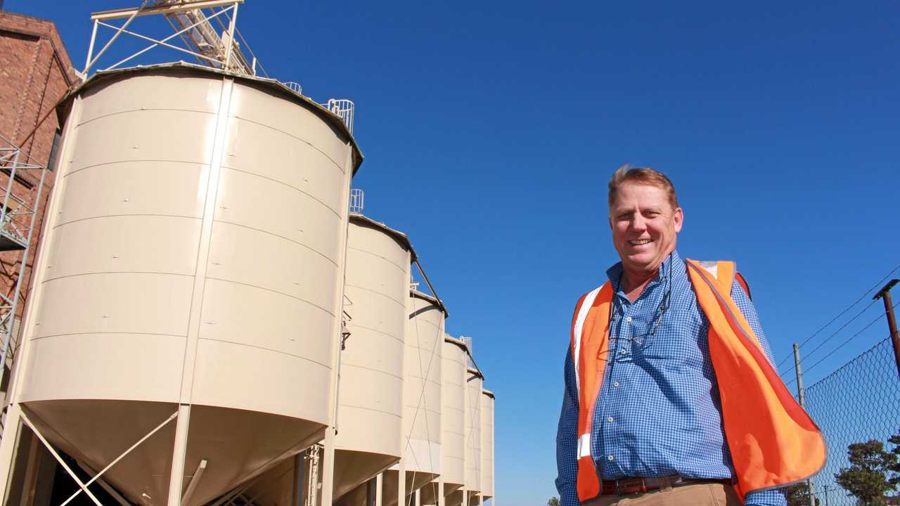 Gerhard Oberholzer said he was excited about the future for Defiance Maize, which is planning to expand its onsite grain storage capacity with six new 1800-tonne silos in Warwick. Picture: Marian Faa