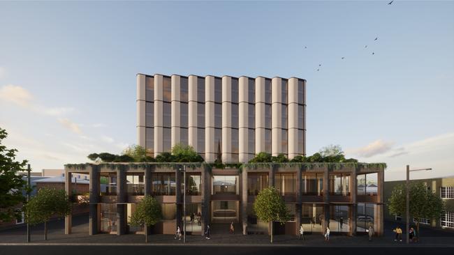 Plans revealed for a new five star hotel in Launceston. Image: Creative Property Holdings/ architect Telha Clarke.