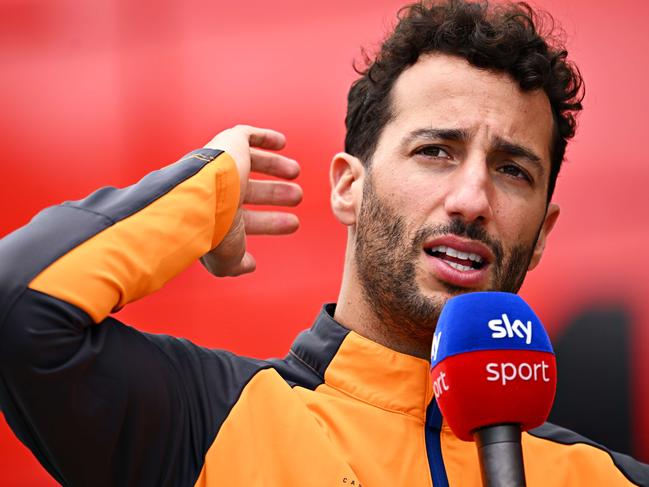 Daniel Ricciardo of Australia and McLaren has received support from his team principal. Picture: Clive Mason/Getty Images/AFP