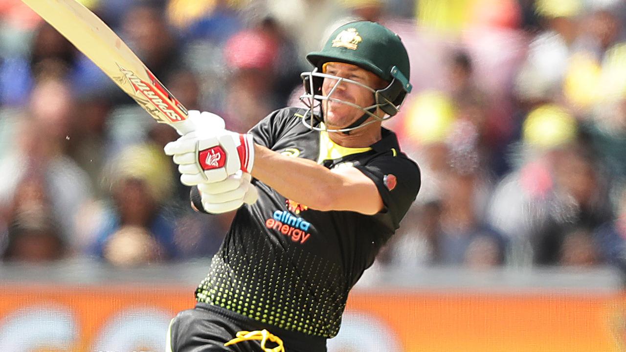 David Warner hammered a century in first T20I in nearly two years.