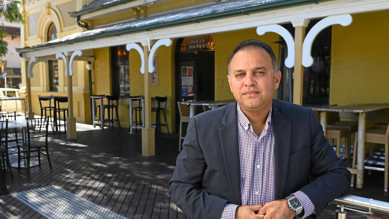 Indian Mehfil owner Raj Sharma. Picture: Rob Williams