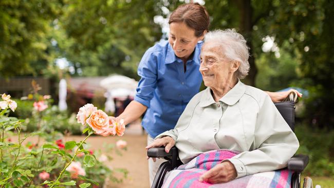 Physical care is of upmost importance, but so too is emotional wellbeing, and the love and care provided by families and friends. Picture: iStock