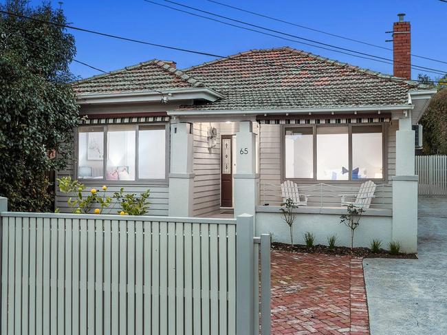 65 Eirene Street, Yarraville - for Herald Sun real estate