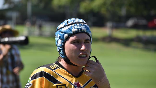 Cyril Connell Challenge game between the Ipswich Jets and Sunshine Coast Falcons. Saturday March 18, 2023. Picture, Nick Tucker.