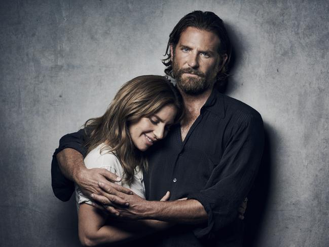 Bradley Cooper and Lada Gaga in special shoot for the movie A Star Is Born. Picture: Peter Lindbergh