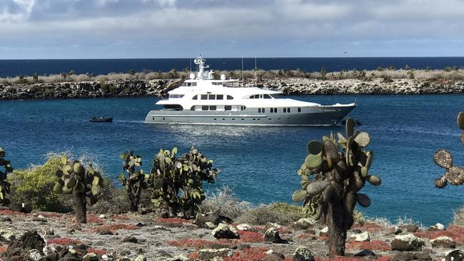 Aqua Mare at Santa Plaza, Galapagos Islands. Picture: Penny Hunter