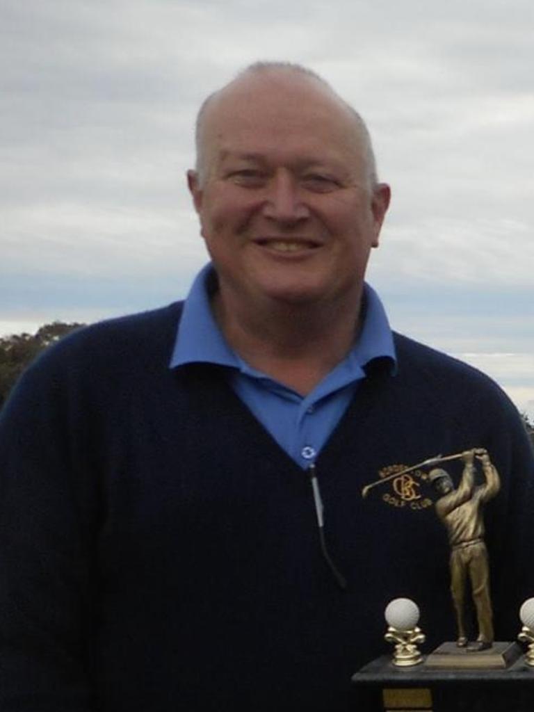 Sergeant Michael Hutchinson, otherwise known as Sarge, is a “regular golfer” and “a very good country police officer” according to Bordertown locals. Picture: Facebook