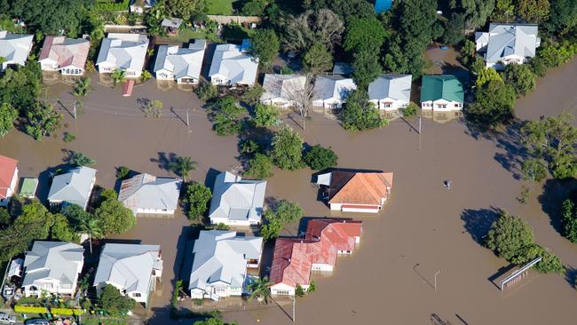 No one expects another flood, but it does happen, this was the Brisbane flood of 2011.