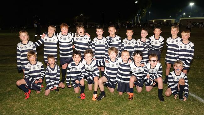Lara Christensen under-9 football team. Picture: Mark Wilson