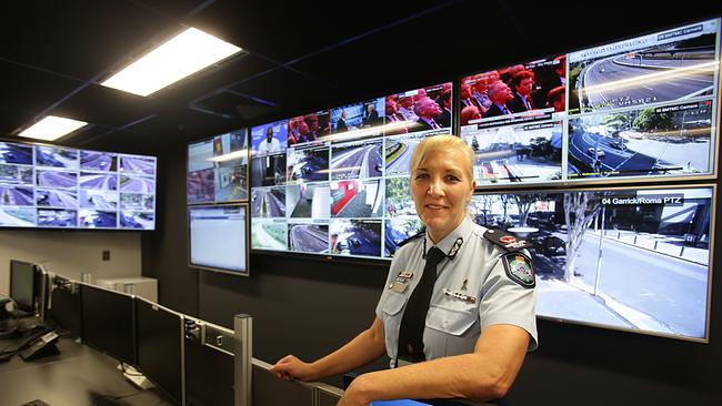 Katarina Carroll at the G20 Summit operations centre at police headquarters in 2014. Photo by Annette Dew