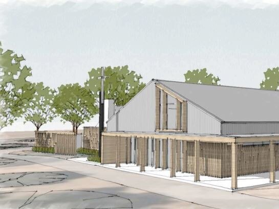 Plans for a $1.1m church at Little River have been put forward by the Werribee Karen Baptist Church. Picture: Supplied