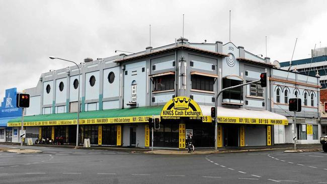 PIECE OF HISTORY: The former Shark Club building as it is today. RIGHT: How The Morning Bulletin reported the bombs in November 1989. INSET: One of the timing devices found at the club. Picture: Allan Reinikka ROK111018asharkcl