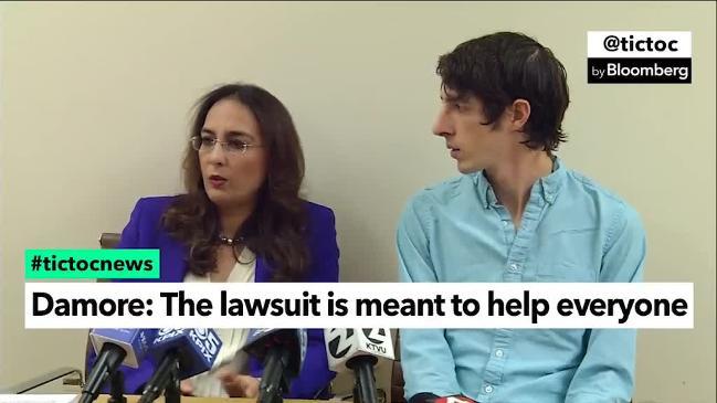 James Damore files lawsuit against Google, saying it discriminates against white male conservatives