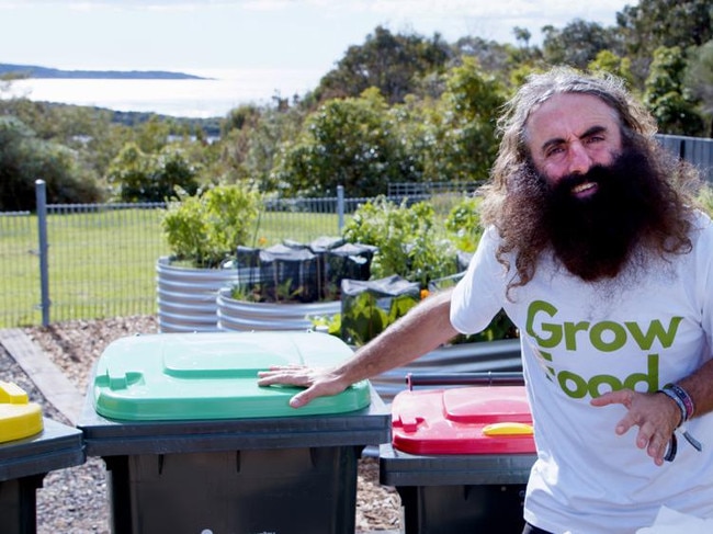 Costa Georgiadis says his passion for all things green came from his Greek grandparents. Picture: Bega Valley Shire Council