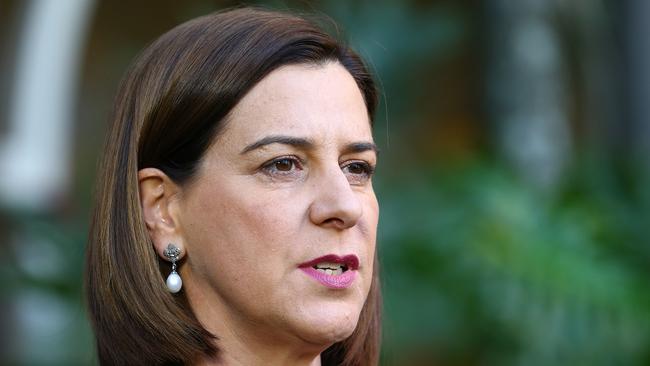 Queensland Opposition Leader Deb Frecklington. Picture:AAP Image/Jono Searle)