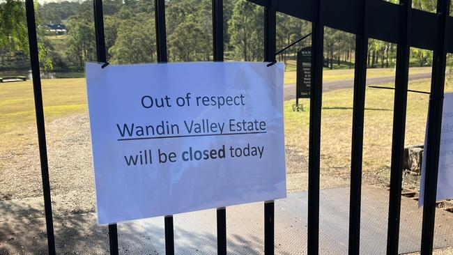 The venue was closed on Monday in the wake of the bus tragedy. Picture: Supplied