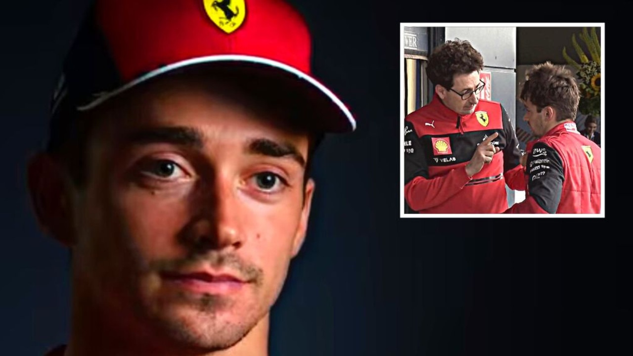Charles Leclerc lifted the lid on Ferrari's troubles.