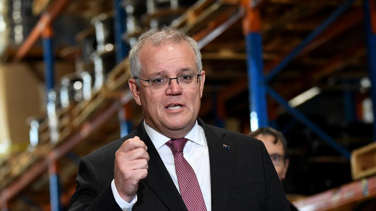 Prime Minister Scott Morrison disagreed with comments made by the Virgin Australia chief. Picture: NCA NewsWire / Dan Peled