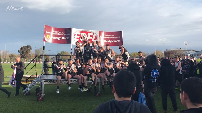 Roxburgh Park coach speaks after grand final win 