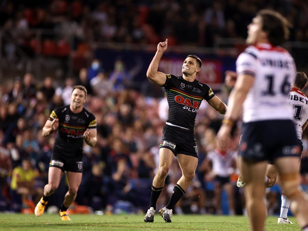 The kick that broke the Roosters’ hearts.