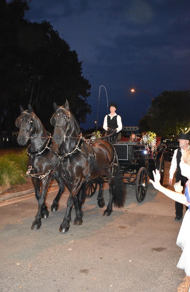 Students at the 2024 Nambour Christian College formal.