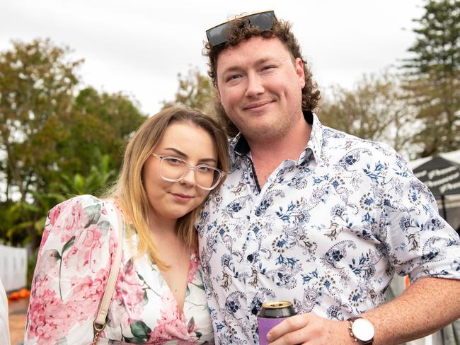 Naomi and Bodie Davies. IEquine Toowoomba Weetwood Raceday - Clifford Park Saturday September 28, 2024 Picture: Bev Lacey