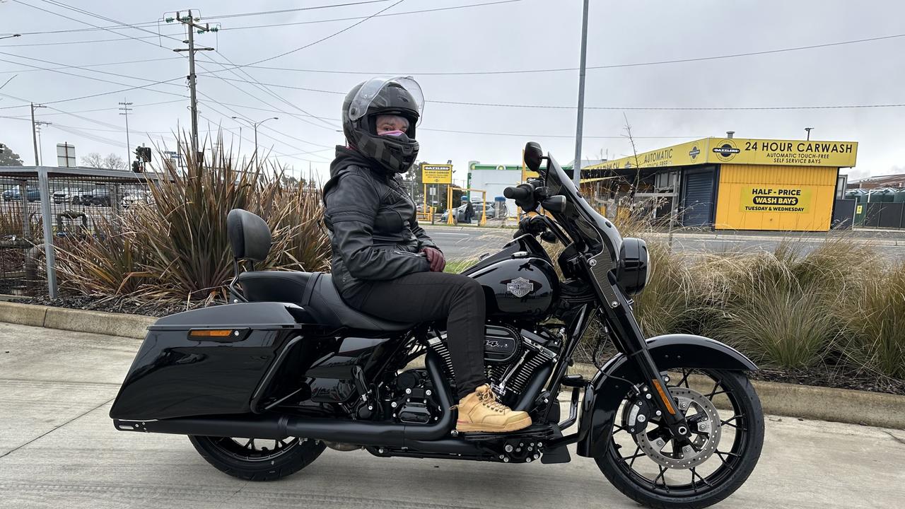 Harley-Davidson rider and Ballarat local, Michelle McKenna. Picture: Supplied