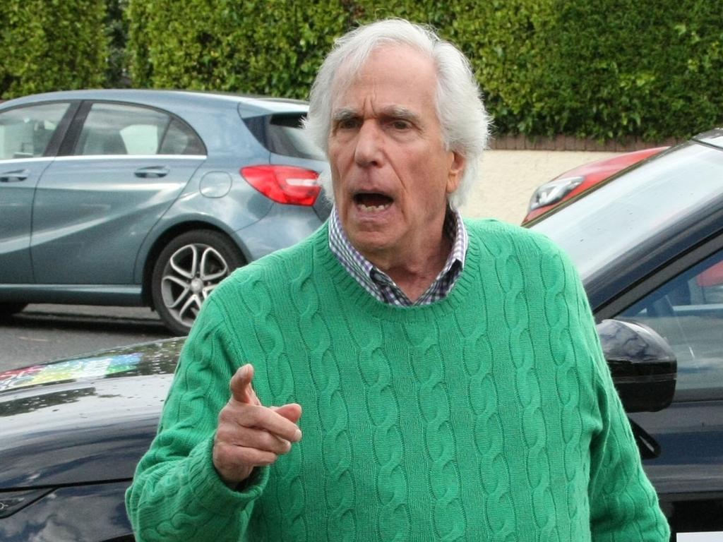Henry Winkler, famously known as The Fonz has hit out over a crazy bill in London. Picture: SPLASH / BACKGRID.