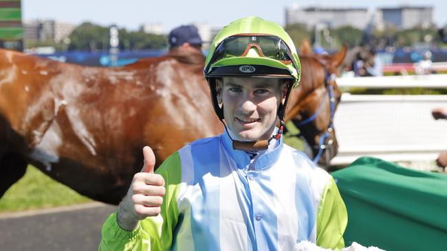 Apprentice Tyler Schiller is looking to go one better on Tocomah after finishing second last start. Picture: Getty Images