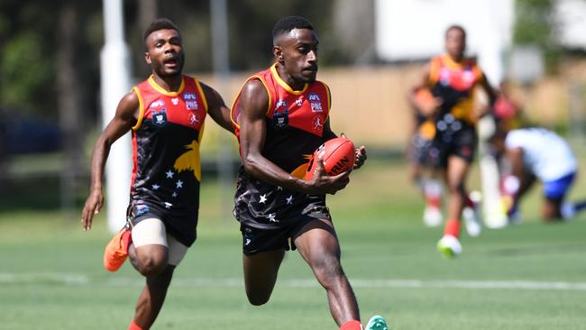 Action from the 2024 AFL Pacific Cup. Picture: AFL Queensland.