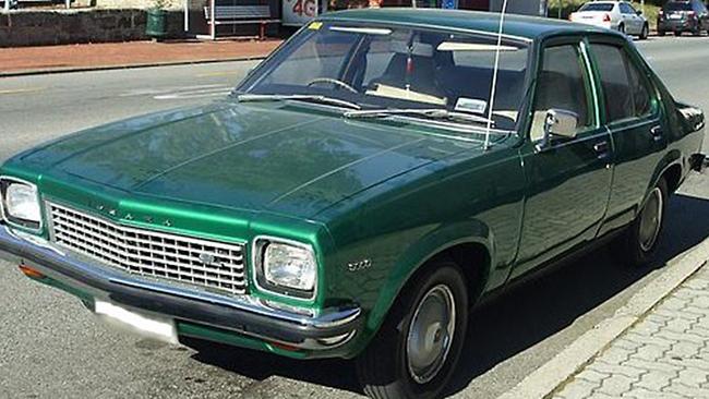 This green Holden Torana is a car seen in the vicinity of the disappearances of Amanda Robinson and Robyn Hickie from Swansea and Belmont in 1979. Picture: NSW Police