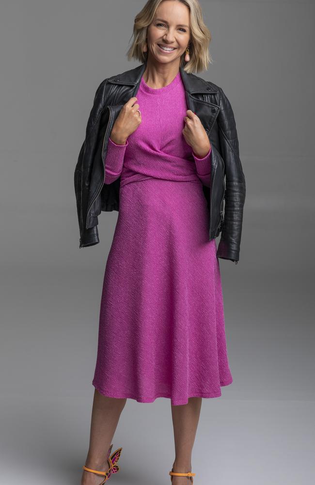 Seven newsreader Katrina Blowers has also shared her own experiences with on-air panic attacks. Picture: Mark Cranitch.