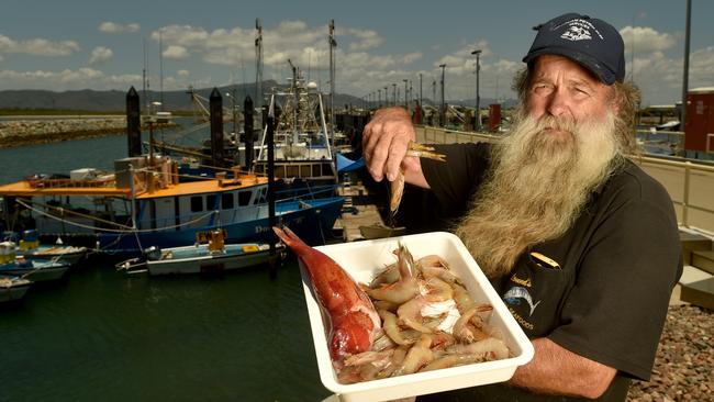 Lounds Fresh Seafood owner Col Lound was hopeful aerial exports would restart North Queensland’s trade with Asian markets following the outbreak of coronavirus. Picture: Evan Morgan