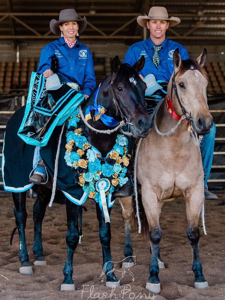 Brydie Hughes and Nathan Wilson at the 2018 Toowoomba Open Challenge. Image credit: Flash Pony.