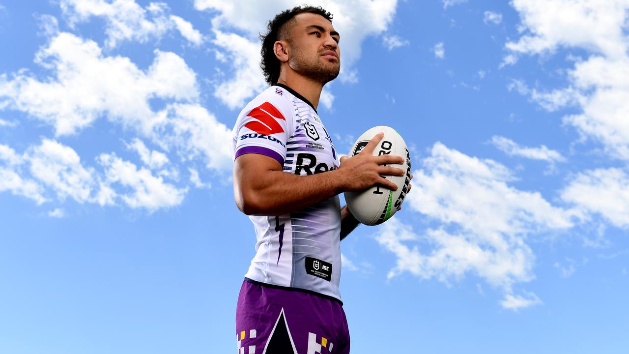 Storm halfback Jahrome Hughes is in career-best form.(Photo by Bradley Kanaris/Getty Images)