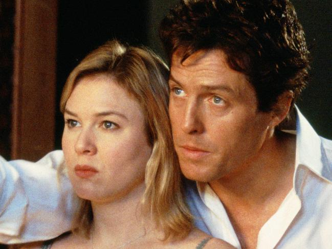 Actors Renee Zellweger and Hugh Grant in 2004 film 'Bridget Jones: The Edge of Reason'.