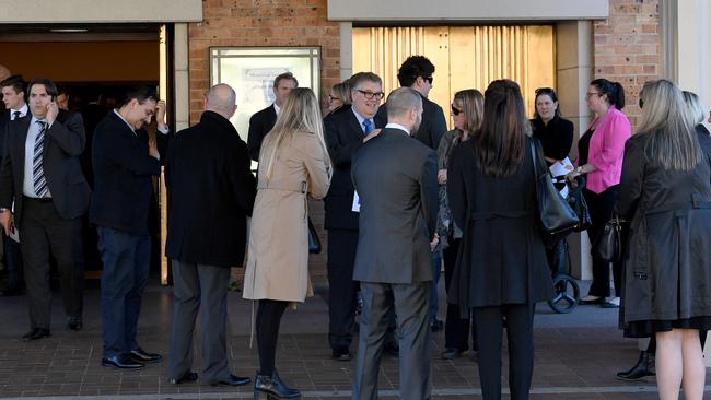 The service was held at the venue where Dr Pritzwald-Stegmann became a citizen three years ago. Picture: AAP Image/Joe Castro