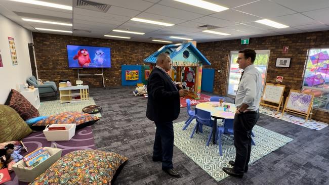 Quiet spaces in the St George community wellbeing centre.