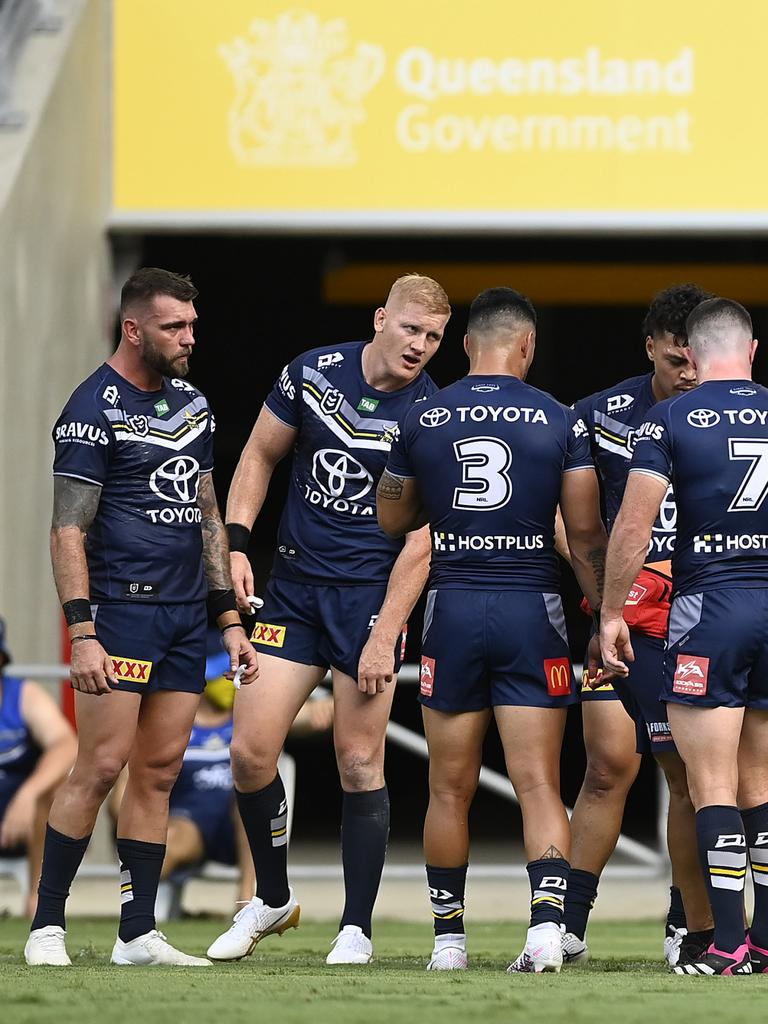 NRL 2021: Monster Valentine Holmes field goal seals victory for North  Queensland Cowboys against Warriors