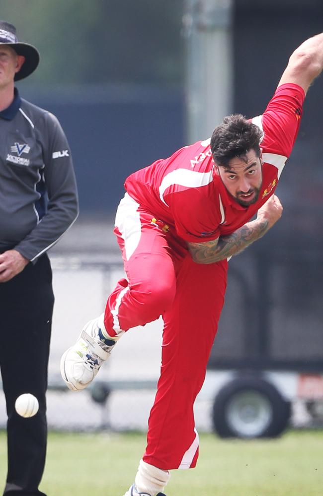 Nathan Lambden returned to Casey South Melbourne team to take four wickets.