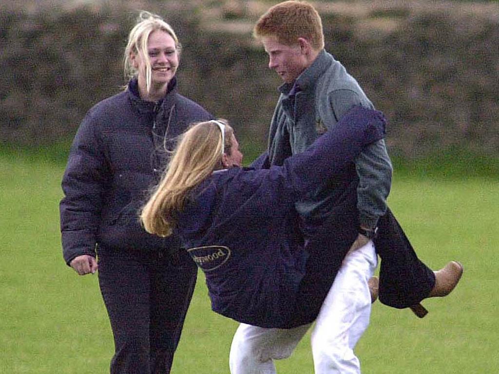 Sasha Walpole (left) took Harry’s virginity on her 19th birthday when he was 17. Picture: UK Press/Getty Images.