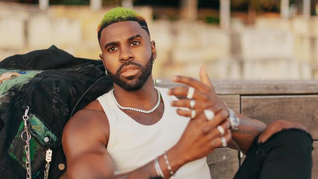 EMBARGOED FOR JUNE 30. AMerican pop star Jason Derulo is releasing a self-help book.Picture: Supplied