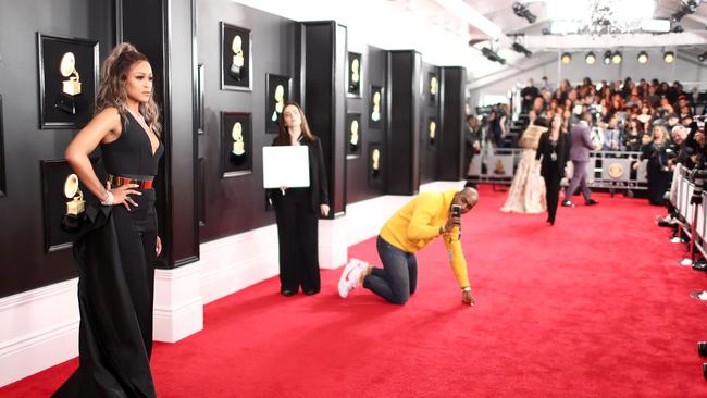 LOS ANGELES, CA — FEBRUARY 10: Eve attends the 61st Annual GRAMMY AWARDS at Staples Center on February 10, 2019 in Los Angeles, California. (Photo by Rich Fury/Getty Images for The Recording Academy)