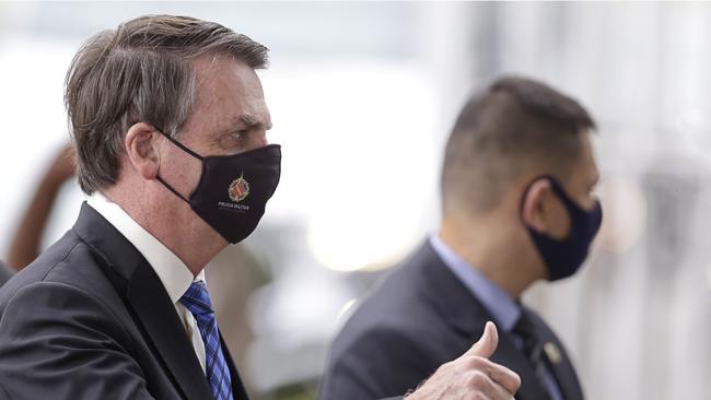 Brazilian President Jair Bolsonaro. Picture: AP