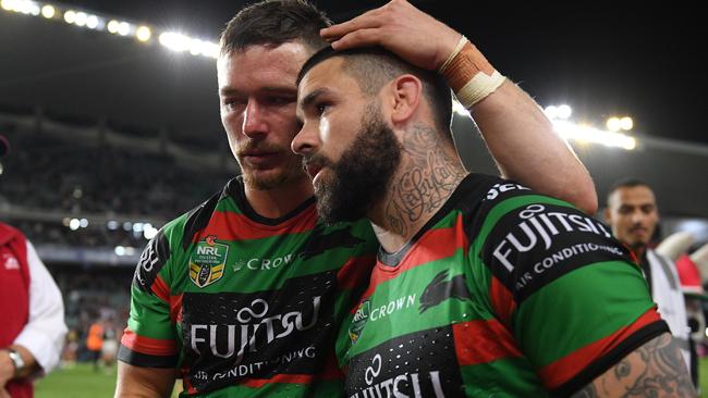 It was a tough outing for several Rabbitohs stars. AAP Image/Dan Himbrechts.