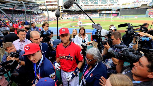 New York Yankees legend Derek Jeter suits up for final MLB All-Star ...