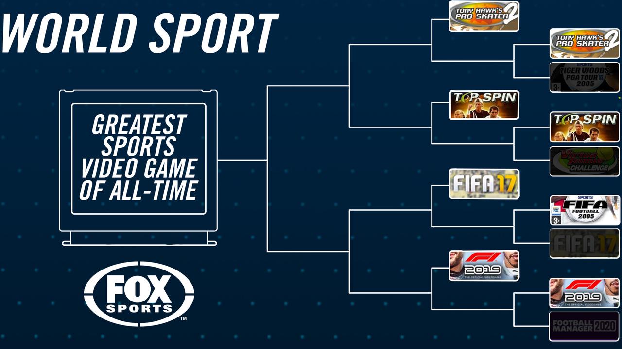 Best sports video game of all-time: Round 2 match-ups, Fox Sports  tournament, which is the best sports game ever made
