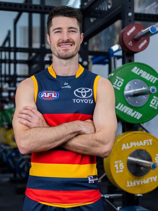 New Crows Recruit Alex Neal-Bullen. Picture: Isabella Hughes/AFC