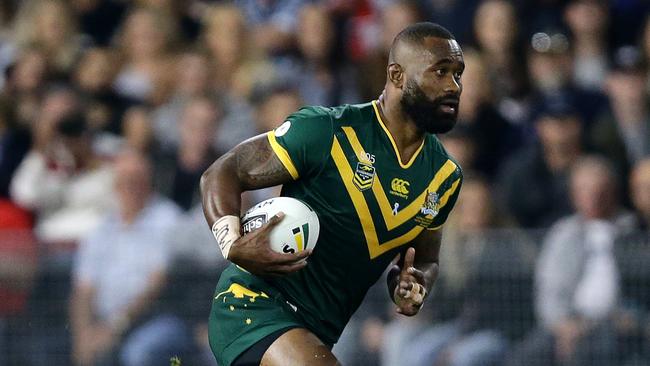 Semi Radradra made his Test debut for Australia last month. Picture: Gregg Porteous