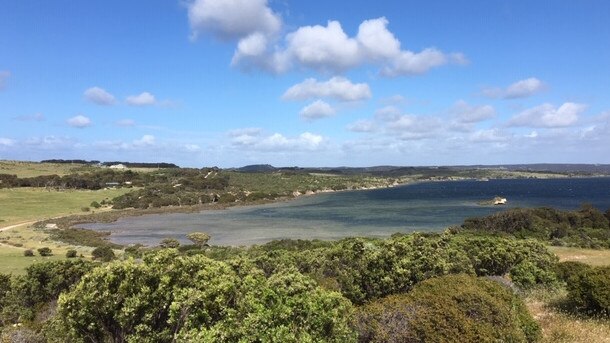 The stunning views at Pelican Lagoon, Kangaroo Island. Picture: Catherine Harding